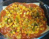 A picture of step 5 of Lasagna.