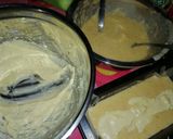 A picture of step 1 of Banana Bread with Chocolate Chip Streusel with Cream Cheese Filling.