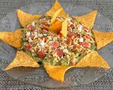A picture of step 11 of Fig and Feta Guacamole.