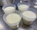 Hình bước làm 4 của món Panna Cotta Dừa (Panna Cotta Coconut)