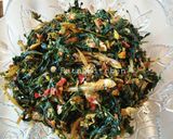 Foto langkah ke 5 dari resep Oseng Daun Pepaya Jepang.