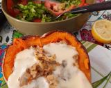 Foto del paso 5 de la receta: Zapallo relleno con atún