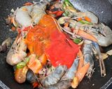 Foto langkah ke 2 dari resep Udang Asam Manis Pedas.