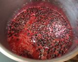 A picture of step 3 of Elderberry Jam.