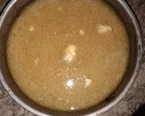 A picture of step 4 of Beef nehari.