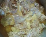 A picture of step 4 of Creamy chicken handi.