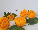 Foto langkah ke 10 dari resep Rose Cheese Bread (pumpkin bread).