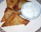A picture of step 9 of Potato Samosa.