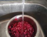 A picture of step 2 of Gulkand.