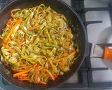 Foto del paso 2 de la receta: Cintas de espinaca con vegetales #elijococinar