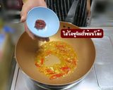 รูปขั้นตอนการทำที่ 8 ของ ไข่ต้มราดผัดกิมจิแตงกวา