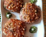 A picture of step 3 of Purple Yam Sago Vada.