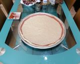 صورة لخطوة 6 من وصفة 🍕 بيتزا الفخامة محشوة الاطراف 🍕
