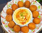 ફ્લાફલ વીથ હમસ (Falafel With Hummus Recipe In Gujarati) રેસીપી સ્ટેપ11ફોટો