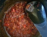 A picture of step 2 of Fresh okro soup.