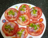 A picture of step 2 of No Oil No Boil Tomato Chat.