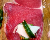 Foto del paso 1 de la receta: Rollitos de bistec de res