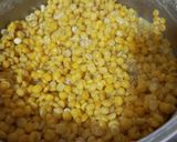 A picture of step 1 of Daal chana.