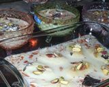 A picture of step 8 of Ras Malai 😋😋😋.
