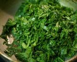 A picture of step 1 of Palak ka kapa.
