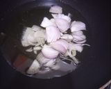 A picture of step 2 of Mash ki fry daal.