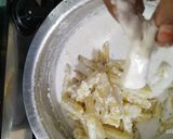 A picture of step 3 of Honey chilli potato.