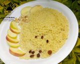 A picture of step 2 of Pearl couscous pap.