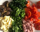 Foto del paso 1 de la receta: Omelette de colores
