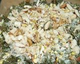 A picture of step 3 of Lauki ka halwa.