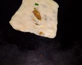 A picture of step 4 of Mughlai paratha.