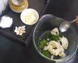 A picture of step 3 of Hara Bhara kabab.