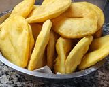 Foto del paso 2 de la receta: Tortas fritas con fécula de mandioca y otras harinas sin gluten