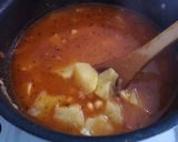 A picture of step 4 of Stewed Chickpeas with Chorizo.