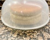 Foto del paso 6 de la receta Pastel con coca de almendras, cabello de ángel y ganaché