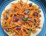 Hình bước làm 5 của món Bánh bông lan nhân mặn