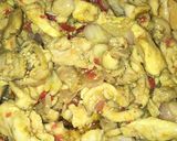 A picture of step 1 of Chicken shawarma.