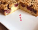 صورة لخطوة 8 من وصفة الكيكة المفتتة بالفراولة Streusel Cake 🇩🇪
