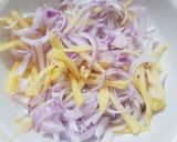 A picture of step 1 of Crispy Lacha Pakora.