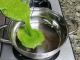 Mole verde con costillita de puerco
