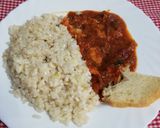 Foto del paso 4 de la receta: Pulpo 🦑 en tomate 🍅 con arroz o asado con vinagreta