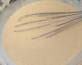 A picture of step 1 of Mixed pepper and sun-dried tomato pancakes.