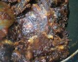 A picture of step 2 of માવા ખજૂર પાકjaggery.