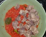 Foto langkah ke 4 dari resep Balado Ampela Telur.