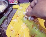 চিজি খান্ডবি রোল (cheesy khandvi roll recipe in Bengali) রেসিপি ধাপ - 3 ছবি