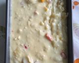 Une image de l'étape 2 de Mon Cake aux Choux-fleurs, Jambon, Poivrons, Oignon et Échalote.