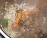 A picture of step 5 of Beef Stroganoff Over Buttered Noodles.