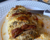 Foto del paso 4 de la receta: Pechugas de pollo rellenas de queso y chorizo