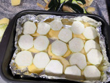 Lasaña de patata y calabacín