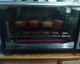A picture of step 8 of Muffin 3 flavours.