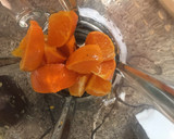 Foto del paso 1 de la receta: Budín de mandarina exprés! En licuadora Fácil ! Rico! 1, 2, 3